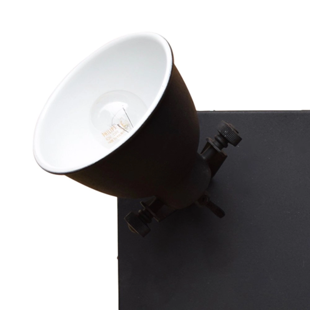 Deckenstrahler Industrial 4-Licht-Vintage-Schwarz Urban Interiors 8719325005714
