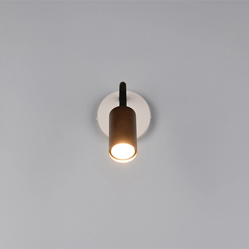 Wandlicht Taryn Mocha Brown mit Schalter Trio 4017807685695