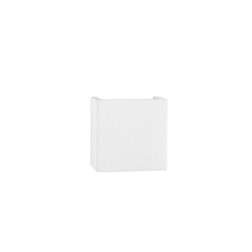 Quadratische Wandleuchte Sensia weiß 12,5cm Lyora 5212017479259