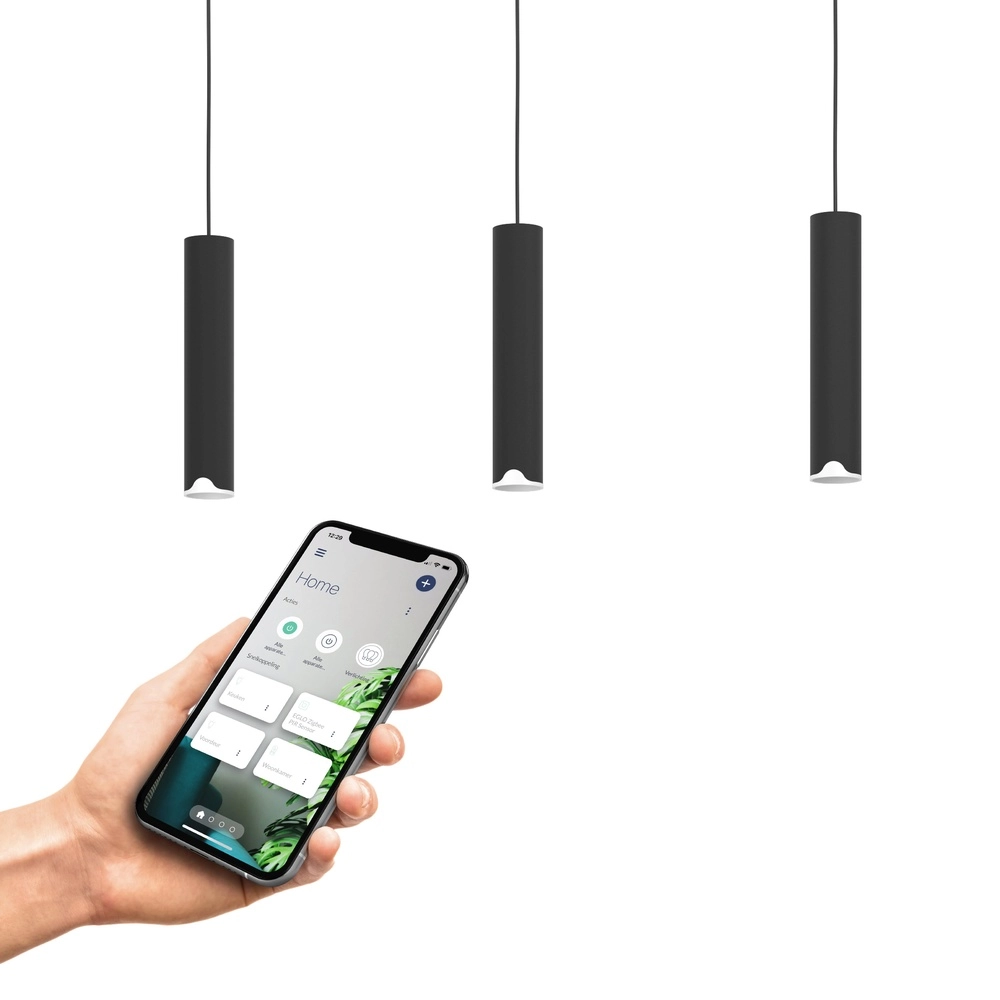 Zigbee-Anhänger Balamorta-Z 3x LED – Schwarz Eglo 9008606312856