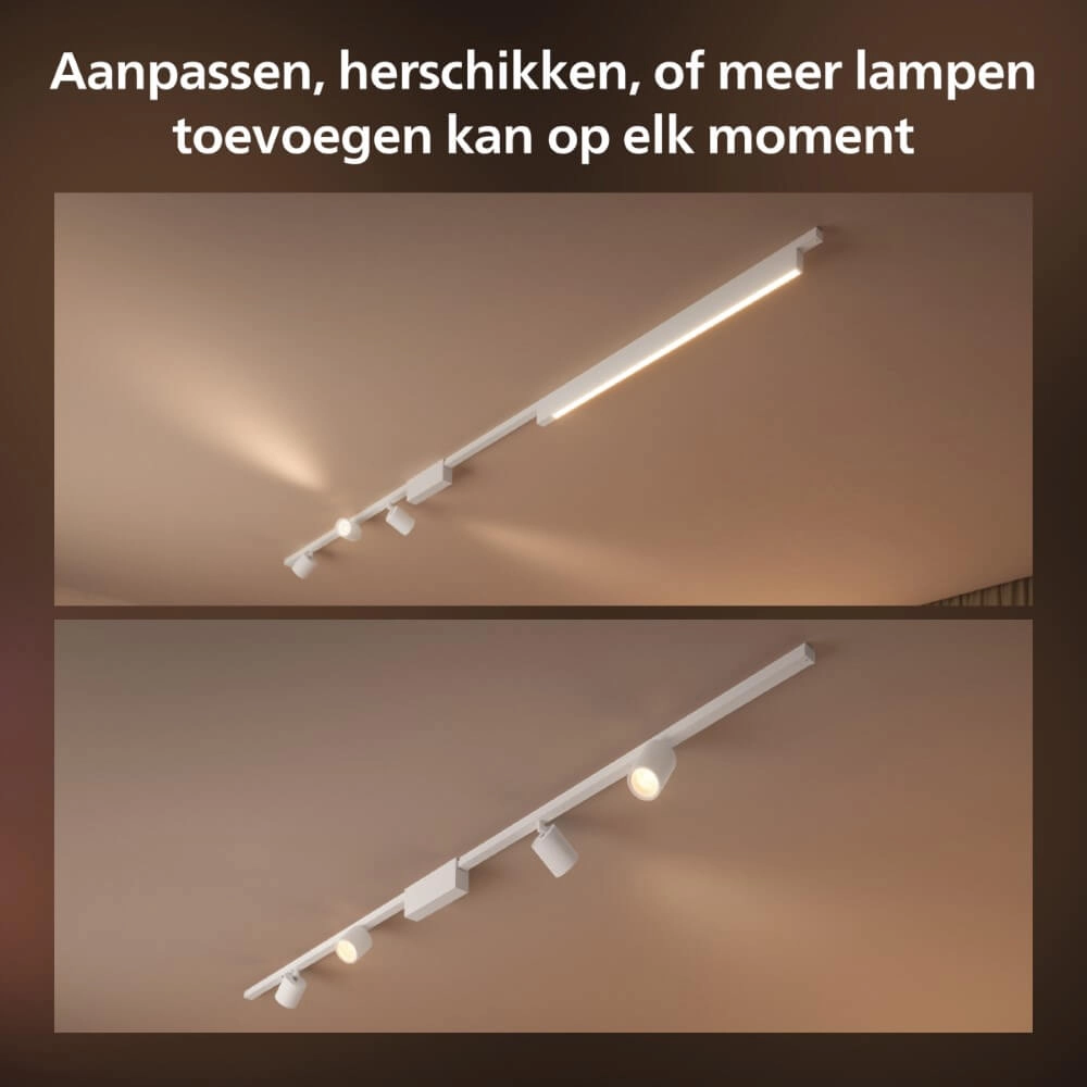 Hue Perifo - White and color Verlängerungs-Hängelampe weiß Philips 8719514407503