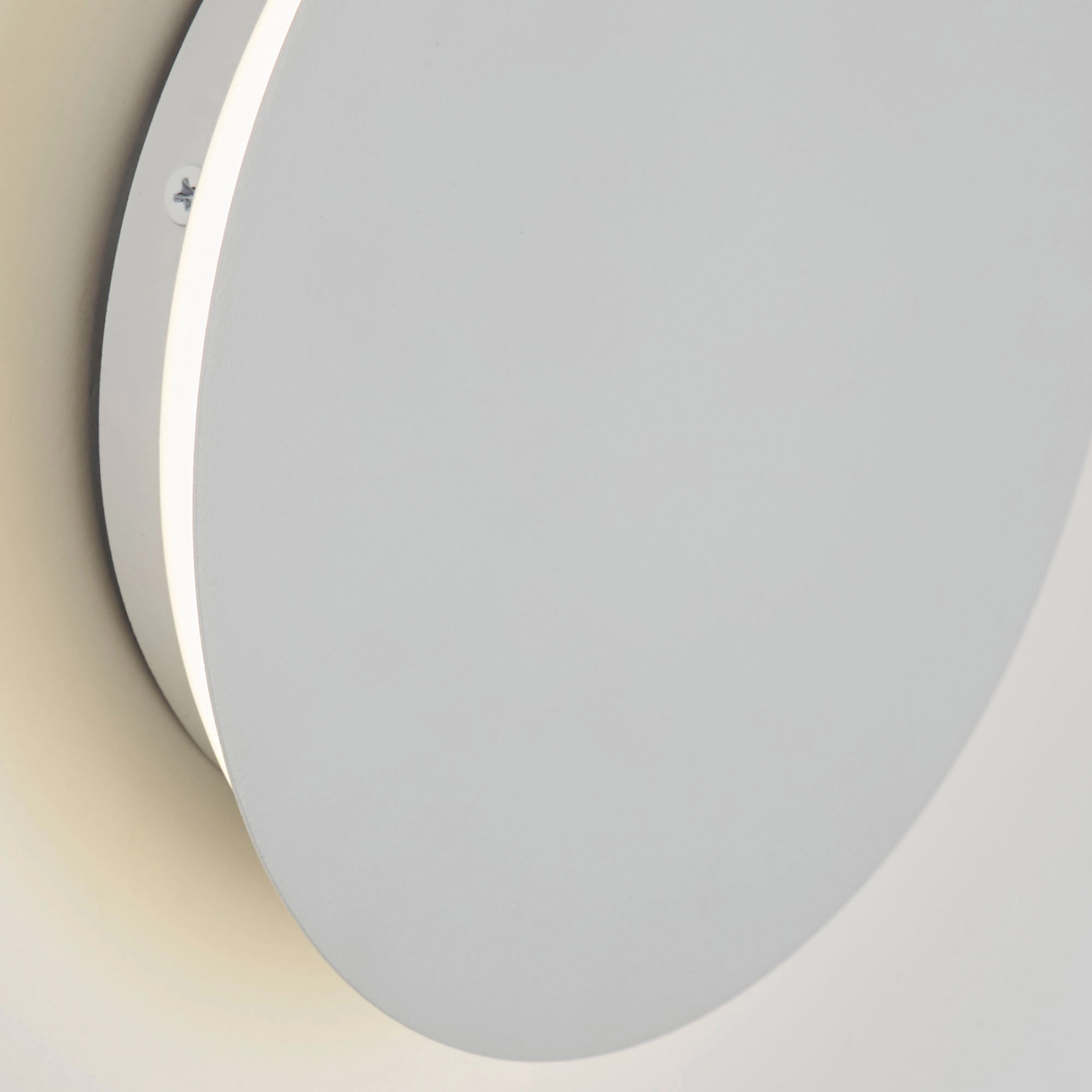 Design-Wandlampe Odeon Ø 20 cm weiß Lyora 5053423317366