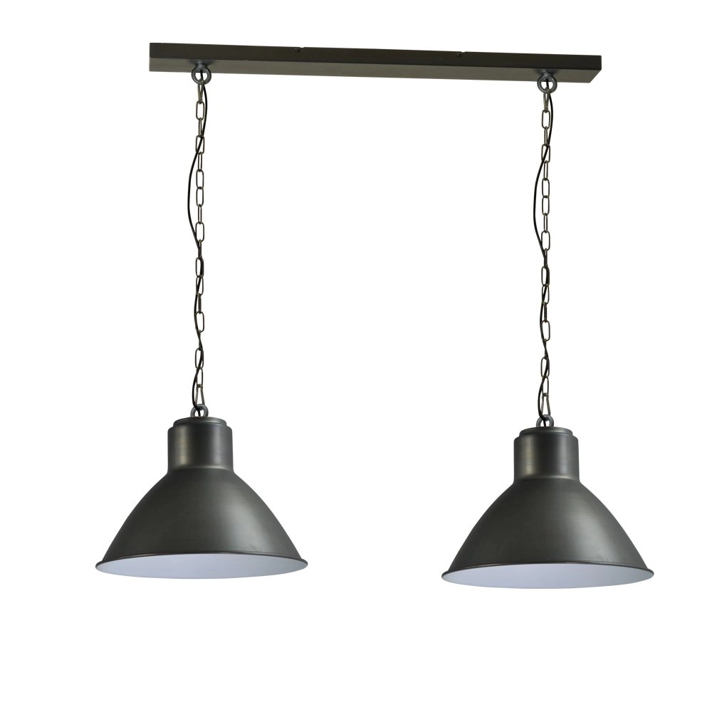Esszimmerlampe Industria 2x44