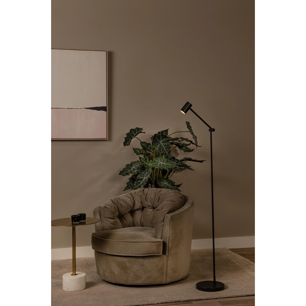Wiederaufladbare Stehlampe Tipik Schwarz Lucide 5411212361349