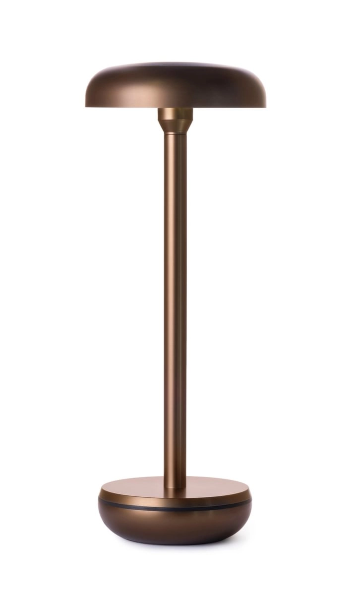 Air Bronze Wiederaufladbare Tischlampe