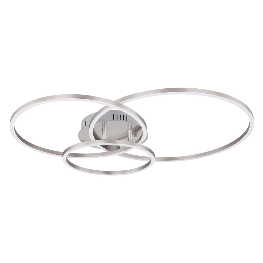 Moderne Deckenlampe Munni Nickel Globo 9007371395842