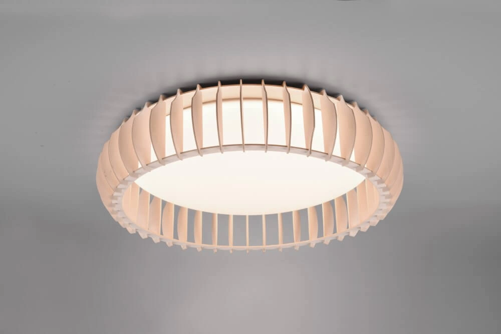 Deckenlampe Monte 60cm Holz braun Trio 4017807504613
