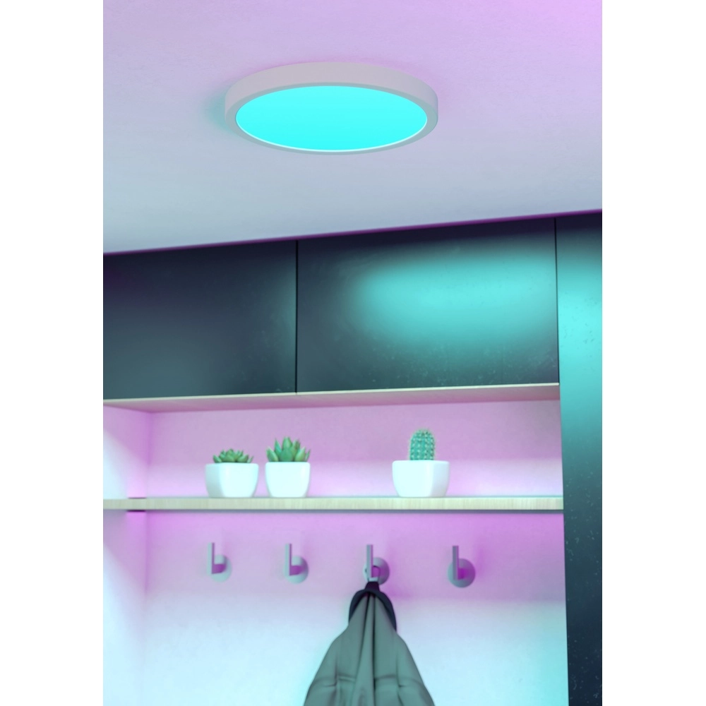 Deckenlicht IP44 Fueva 6-Z rund – weiß – Ø 27,8 cm Eglo 9008606330553