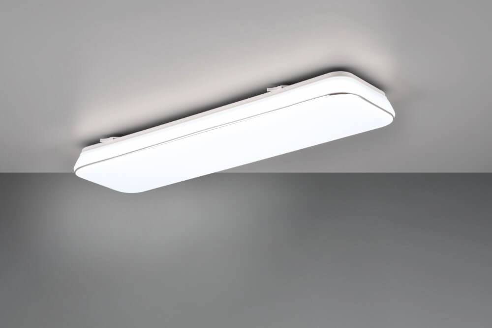 Weiße Deckenleuchte Blanca Rechteck 4000K - S Trio 4017807576870