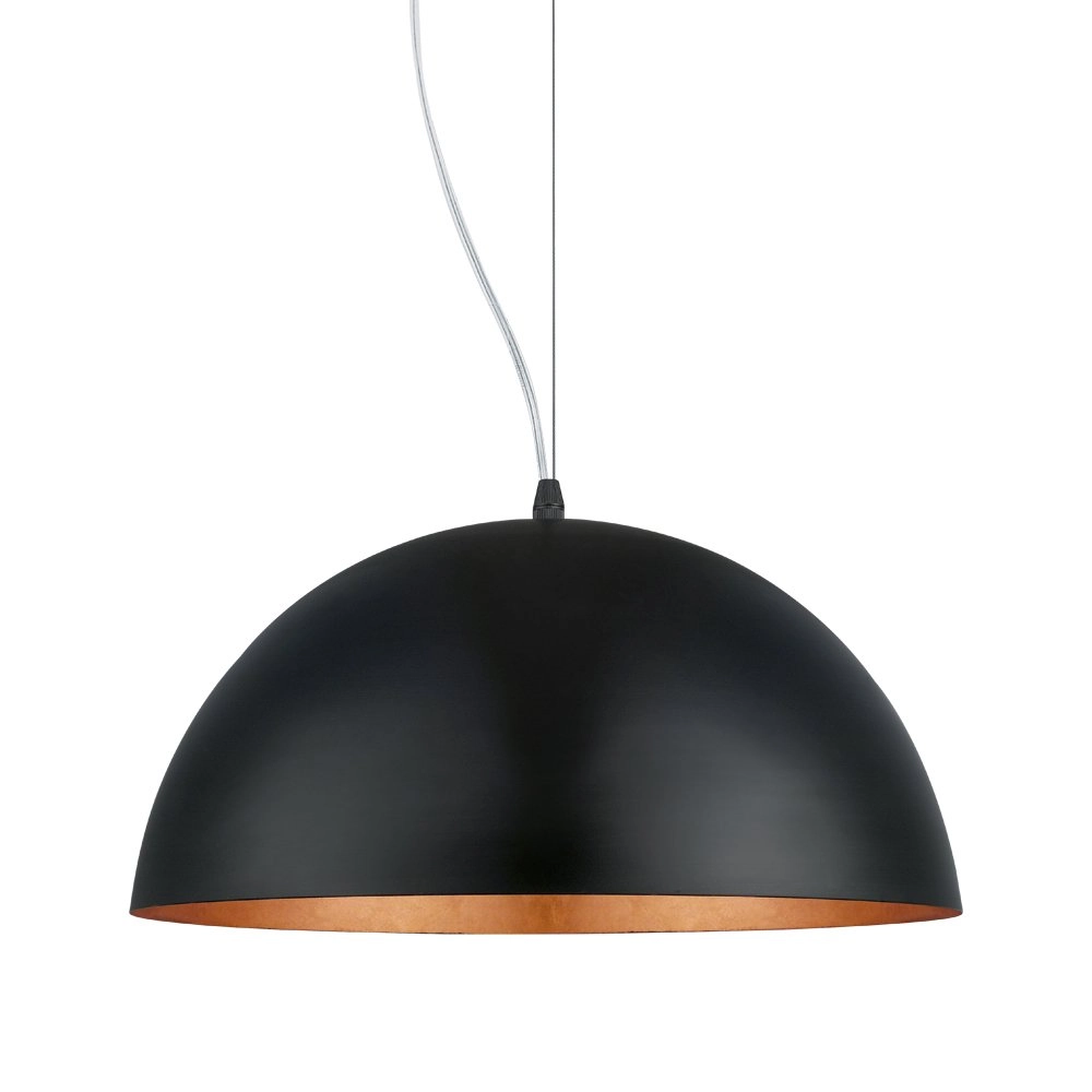 Pendelleuchte Gaetano 1 schwarz - kupfer Eglo 9002759949389
