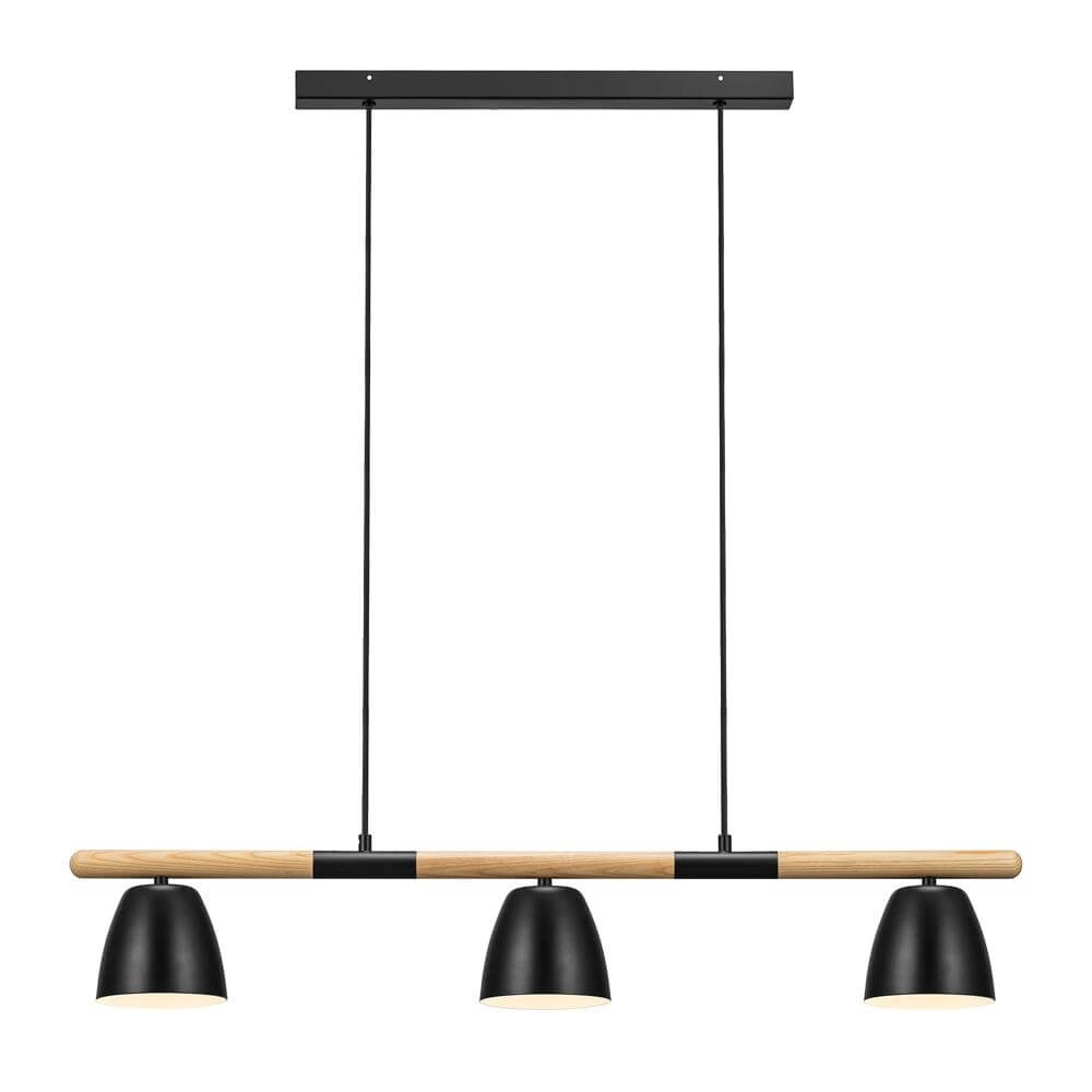 Pendelleuchte Theo 3-flammig schwarz Nordlux 5704924005671