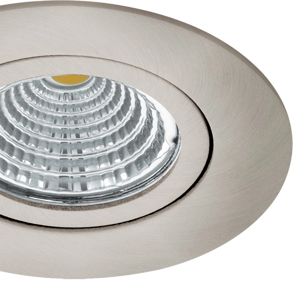 Einstellbarer LED-Spot Saliceto rund - 6w - 4000K Nickel matt Eglo 9002759983079