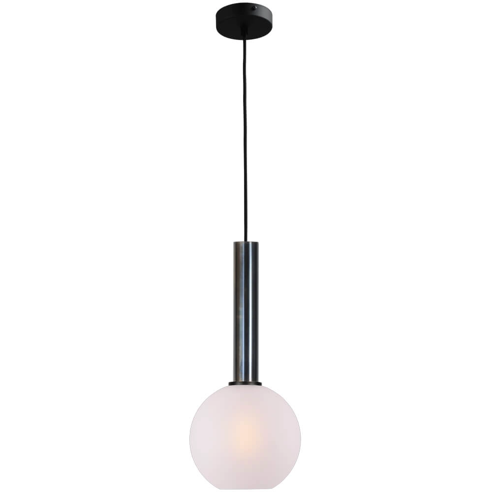 Hängelampe Ø 20cm Bella 2 Gesprenkeltes Öl mit mattweißem Glas