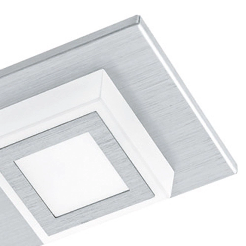 LED-Deckenlampe Masiano 2-leichter Metallgrau Eglo 9002759945060
