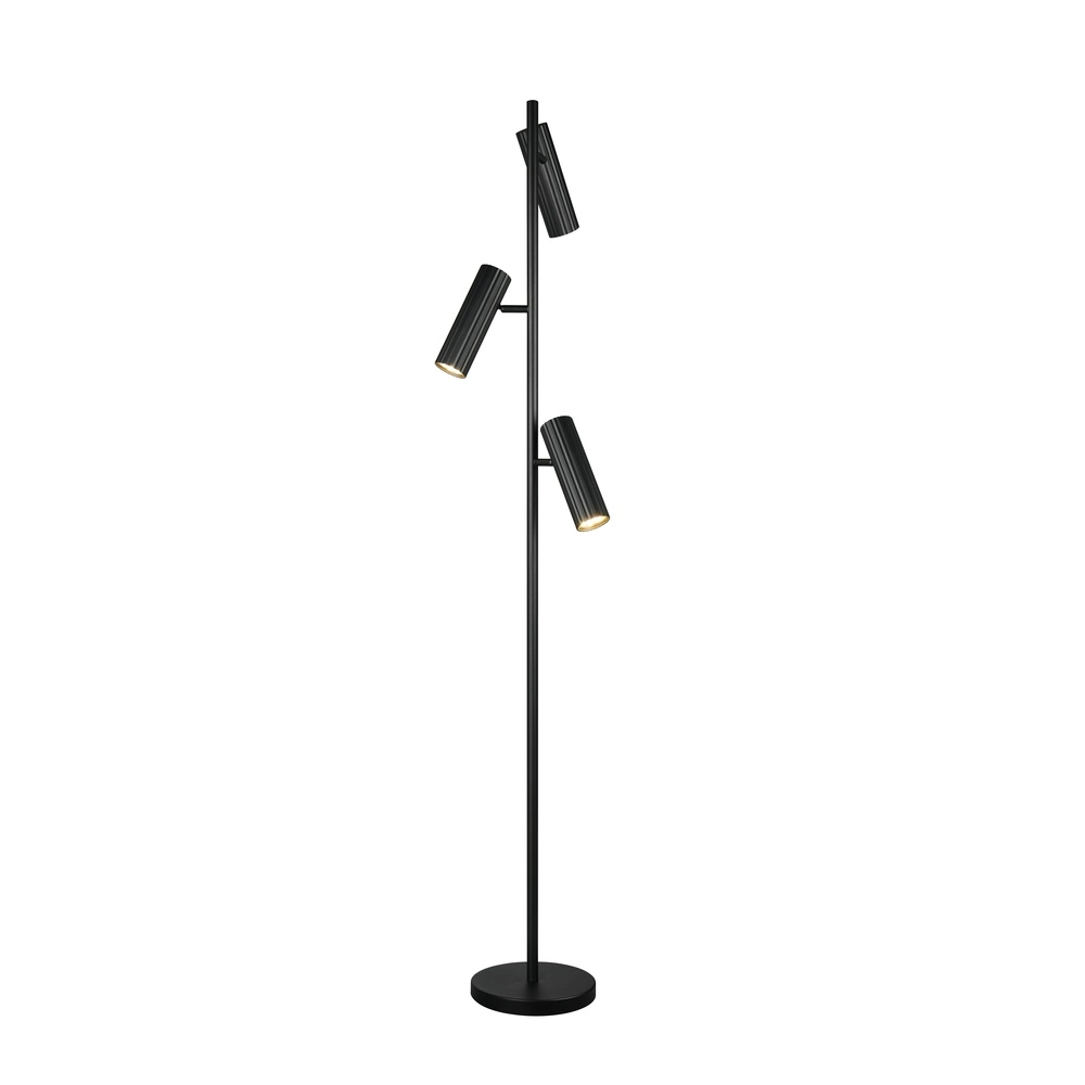 Design-Stehleuchte Soka schwarz Trio 4017807658644