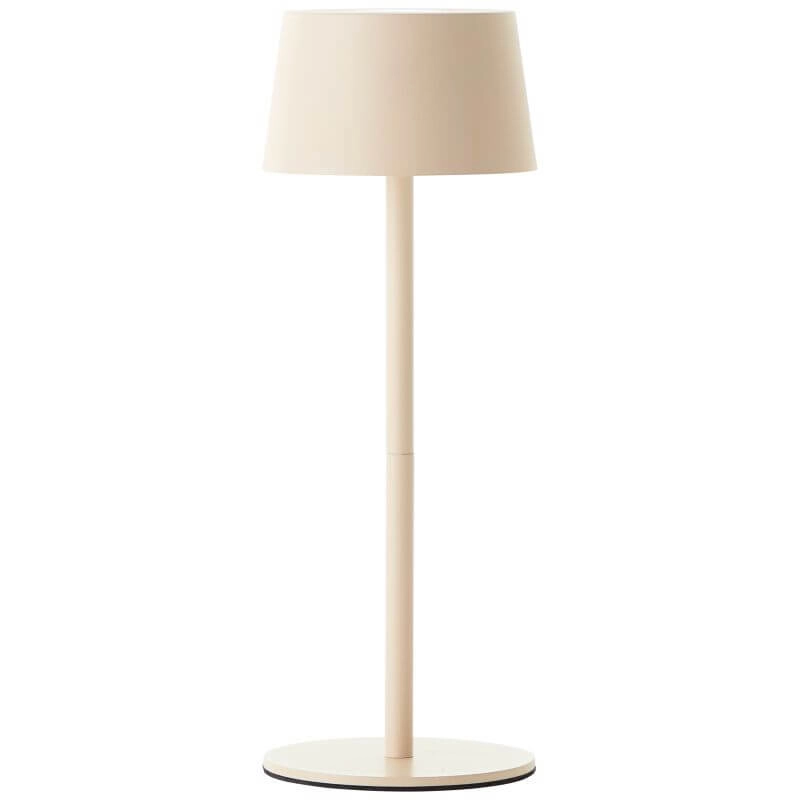 Wiederaufladbare Tischleuchte Jona beige Brilliant 4004353449116