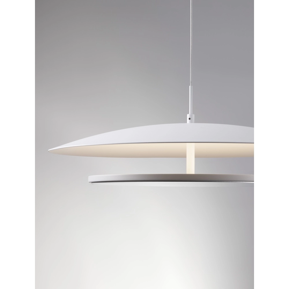 Design-Pendelleuchte Olos weiß Ø 50cm Lyora 5212017457028