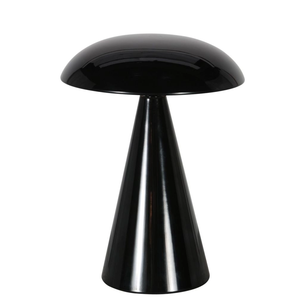 Wiederaufladbare Tischlampe Mush Schwarz Steinhauer 8712746188806