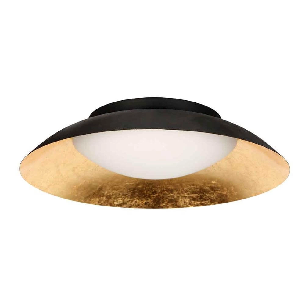 Deckenlampe Walcie schwarz mit gold