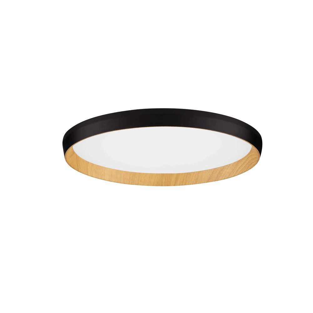Deckenleuchte Vomos schwarz Ø 40cm Lyora 5212017448767