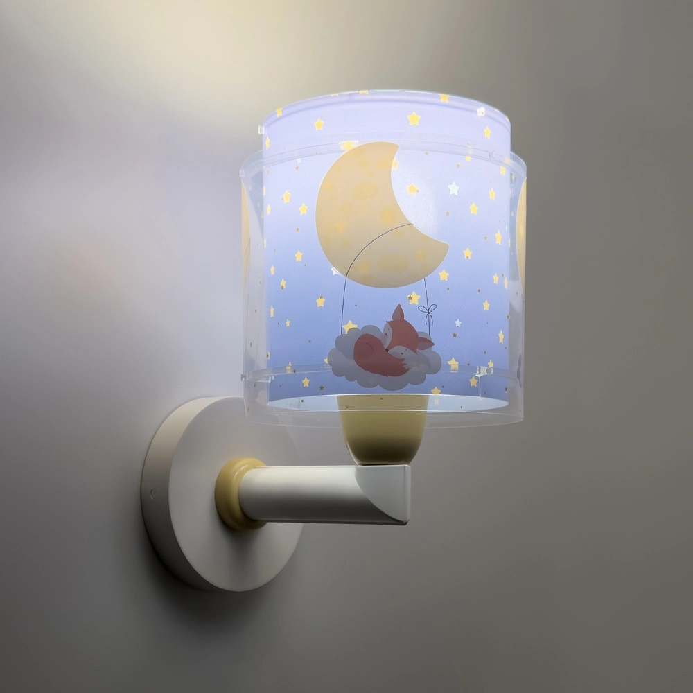 Wandleuchte für Kinderzimmer Moon Dreams blau Dalber 8420406766393