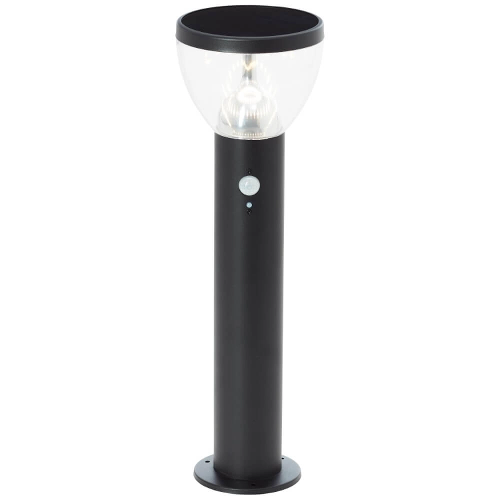 Stehlampe Tulip Design schwarz 52cm