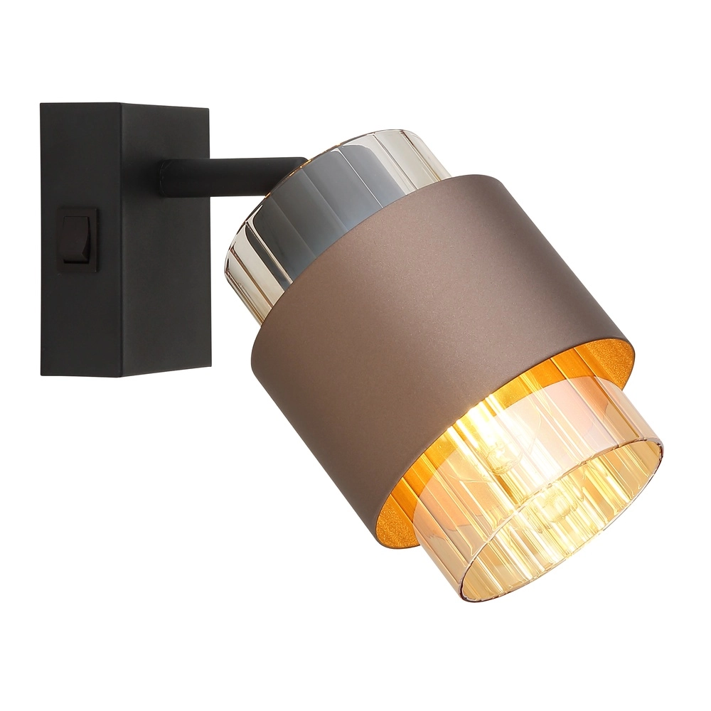 Design-Wandlampe Milley Schwarz