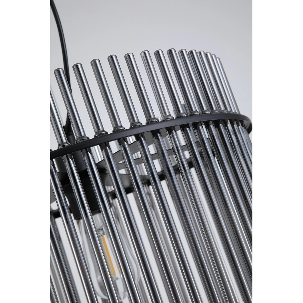 Pendelleuchte Swizzle Ø 40cm schwarz Searchlight 5053423305295