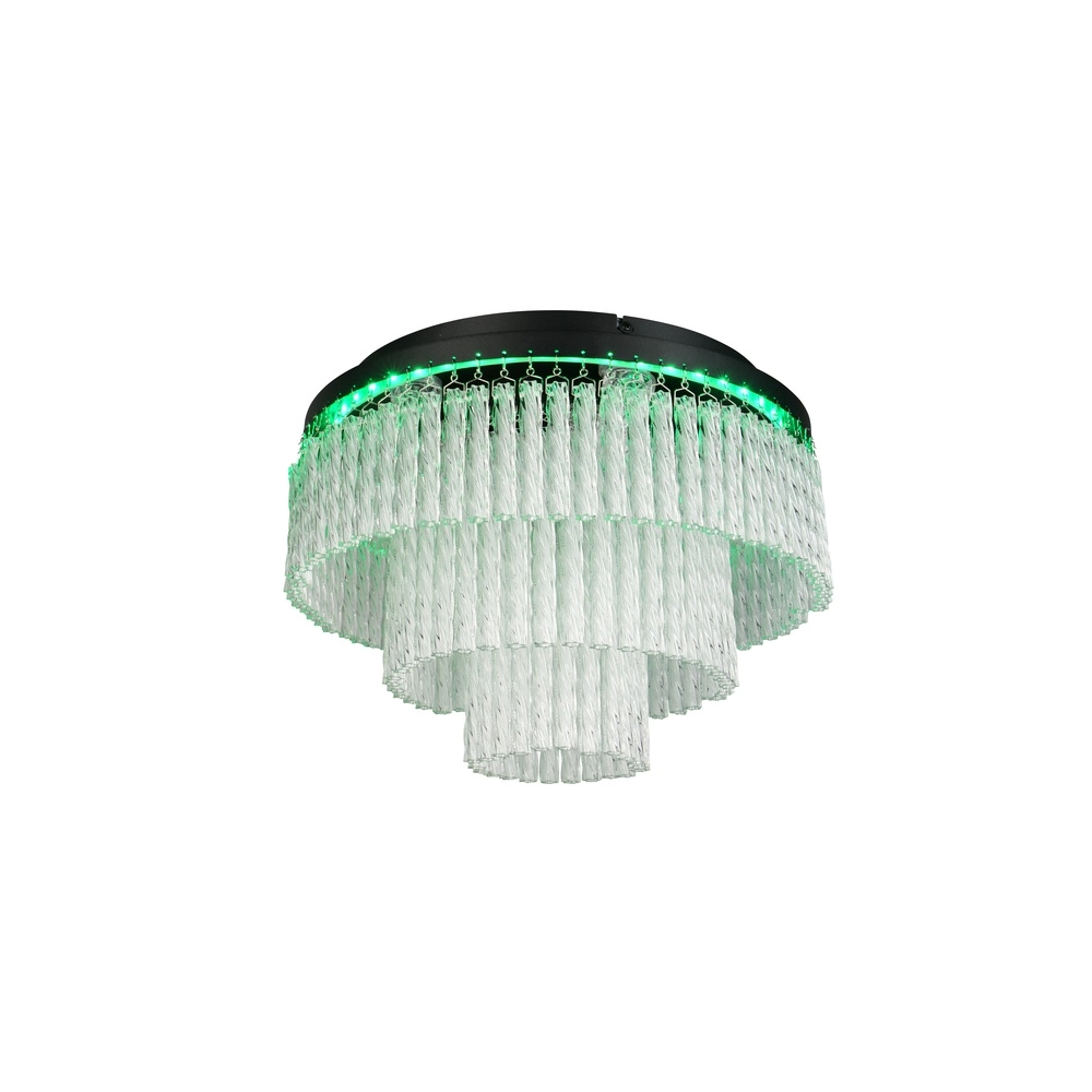 Design-Deckenlampe Vono Schwarz Trio 4017807682236