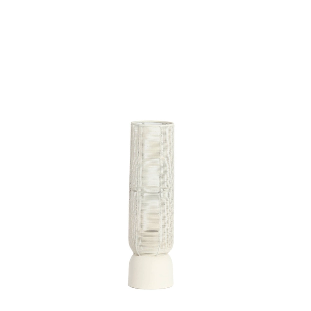 Tischlampe Lezuza Ø 11 cm weiß