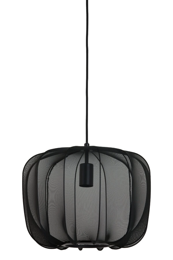 Böhmische Pendelleuchte Plumeria schwarz Ø 40cm Light & Living 8717807651381