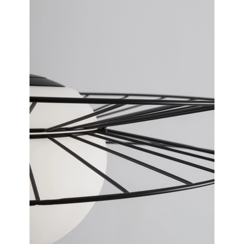 Schwarze Pendelleuchte Ellery Ø 45cm Lyora 5212017435279