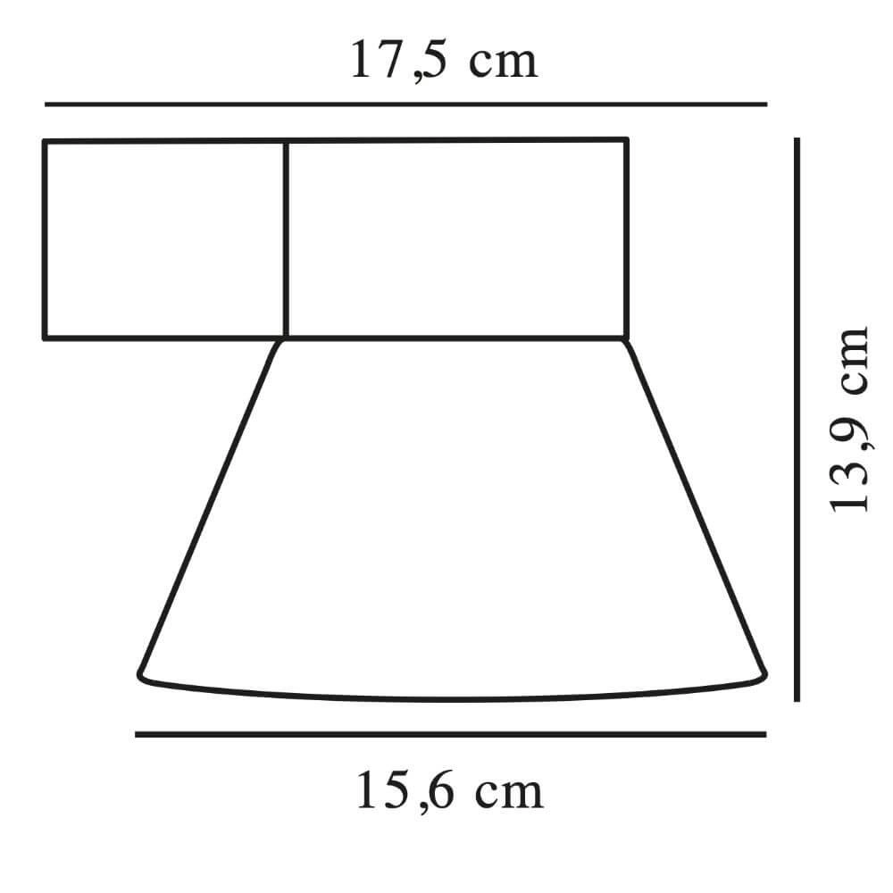 Rostbraune Außenlampe Kyklop Cone Nordlux 5704924015533