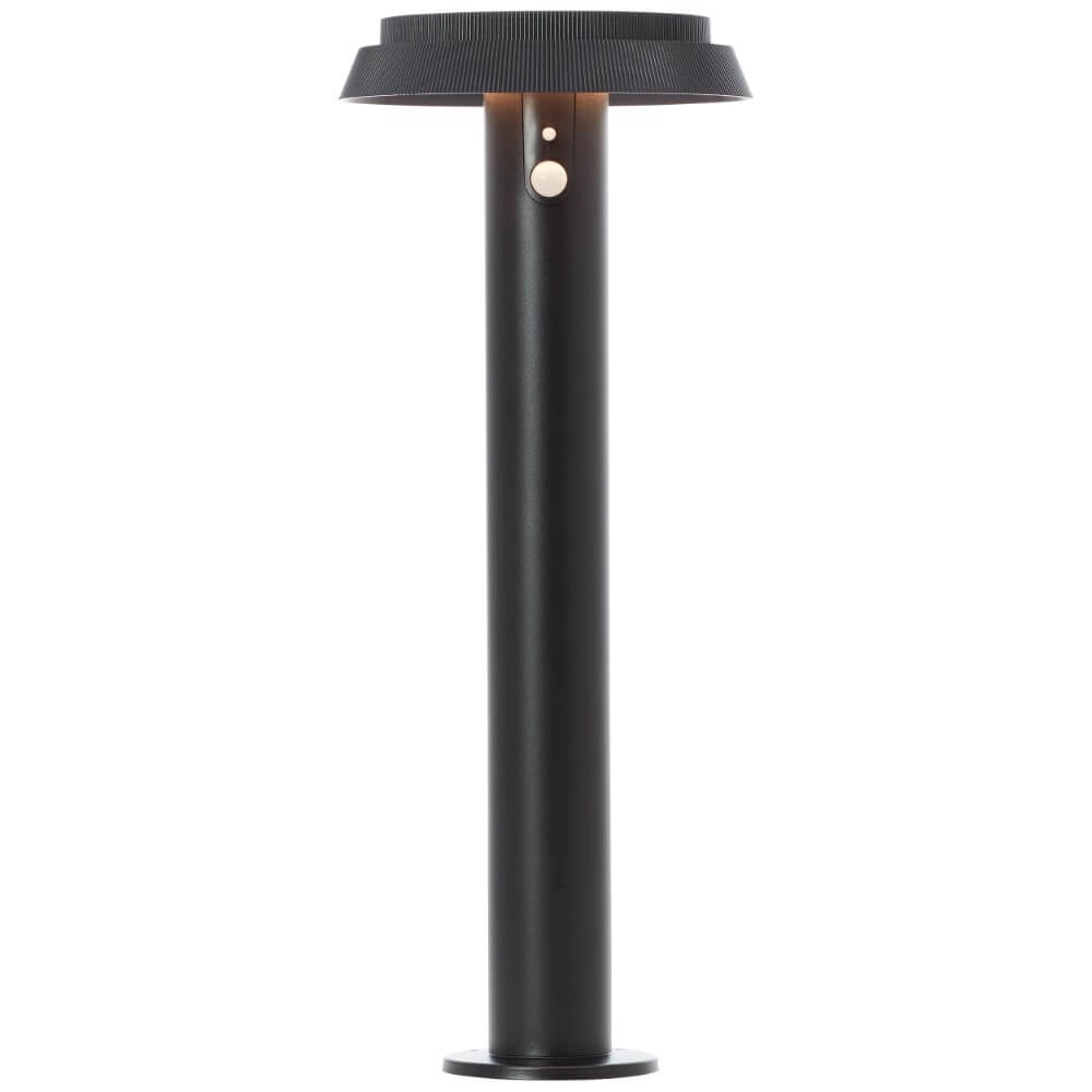 Schwarze Stehlampe Alvero mit Sensor Brilliant 4004353437830