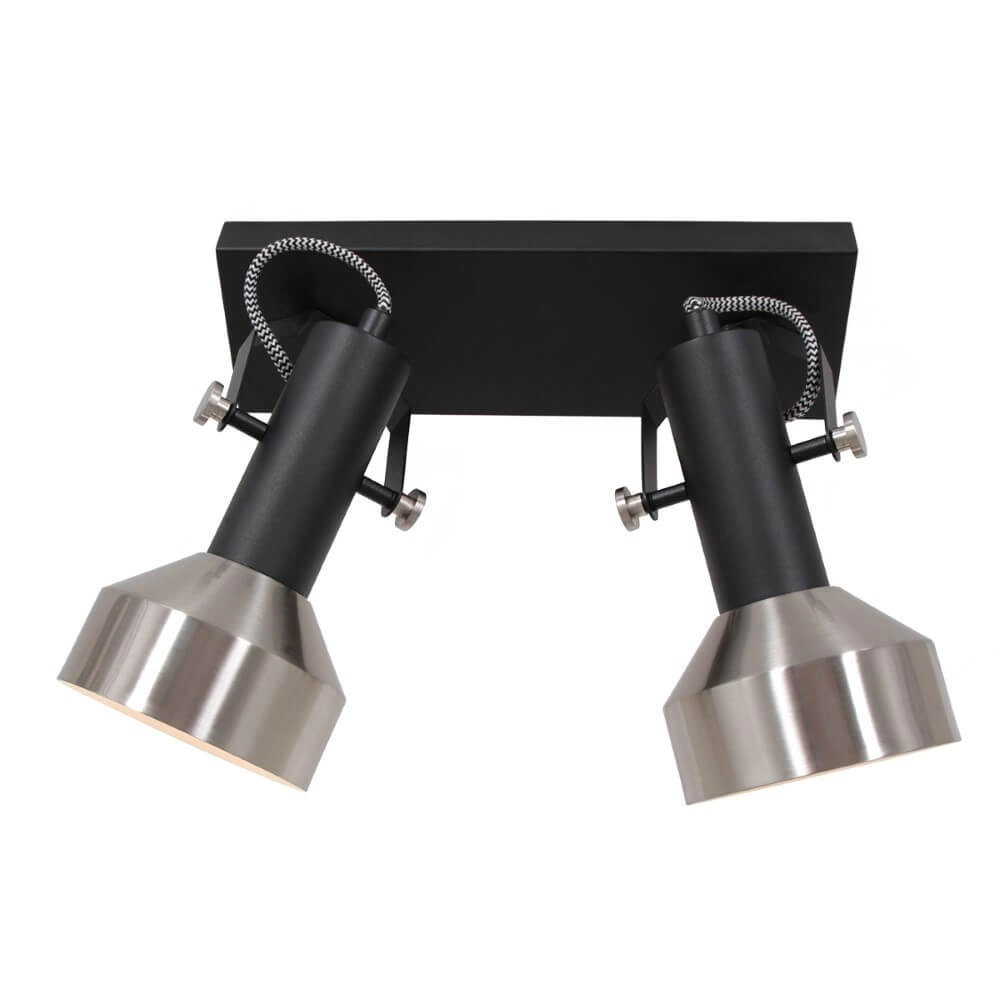 Doppel-Deckenlampe Acier Steinhauer 8712746151459
