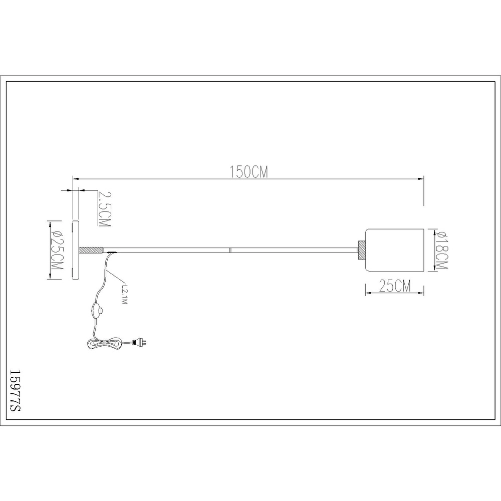 Stehlampe Rowena Schwarz Globo 9007371580996