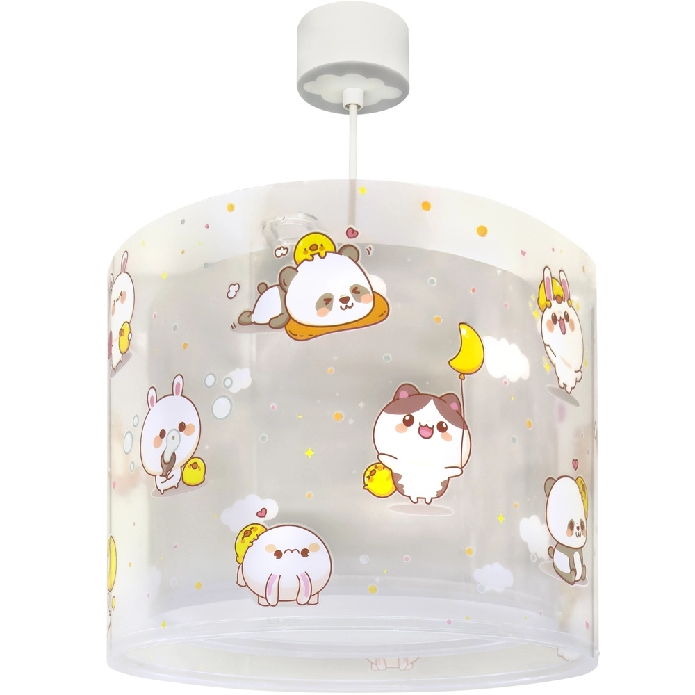 Kinder-Pendelleuchte Kawaii Friends Graues Leuchten im Dunkeln Dalber 8420406002682