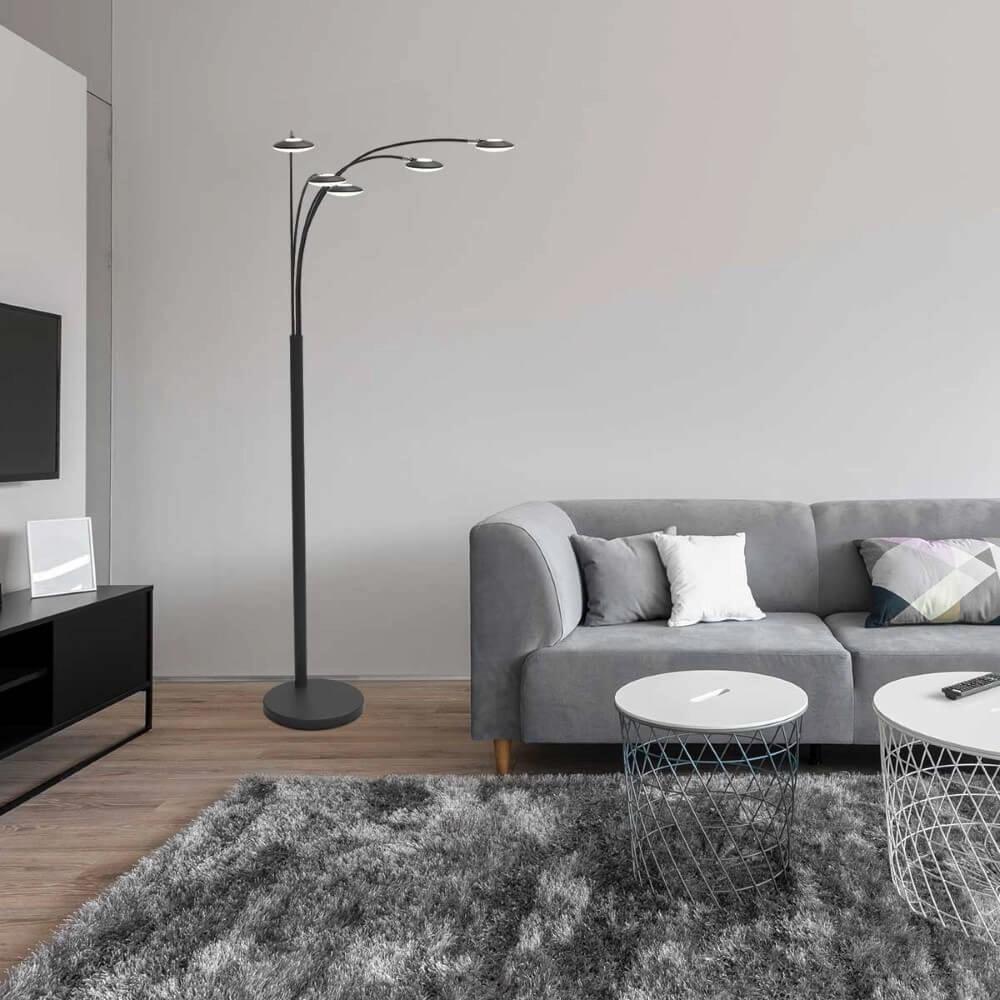 LED-Leselampe Synna Schwarz Steinhauer 8712746153026
