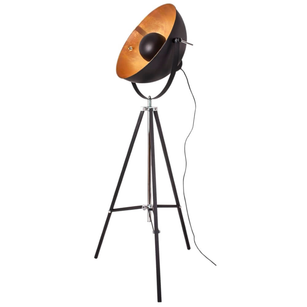 Stehlampe Captain mattschwarz 160cm