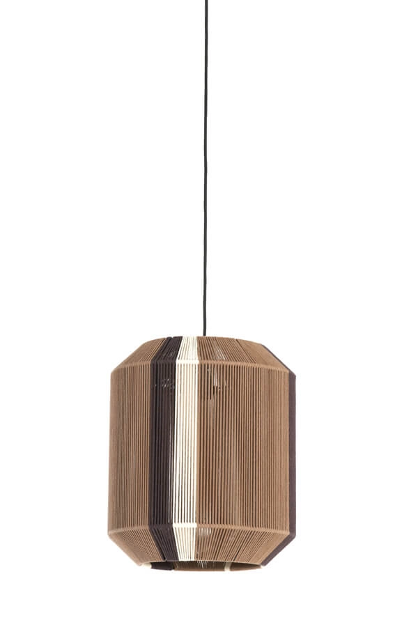 Pendelleuchte Kozana braun Ø 36cm Light & Living 8717807758783