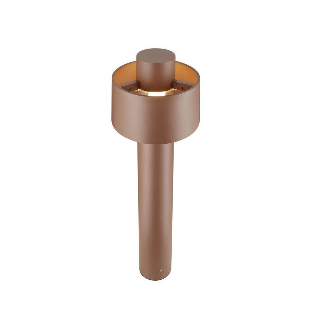 Design-Gartenleuchte Photoni Cyl Pole 75 Rostbraun 75cm SLV 4024163295321