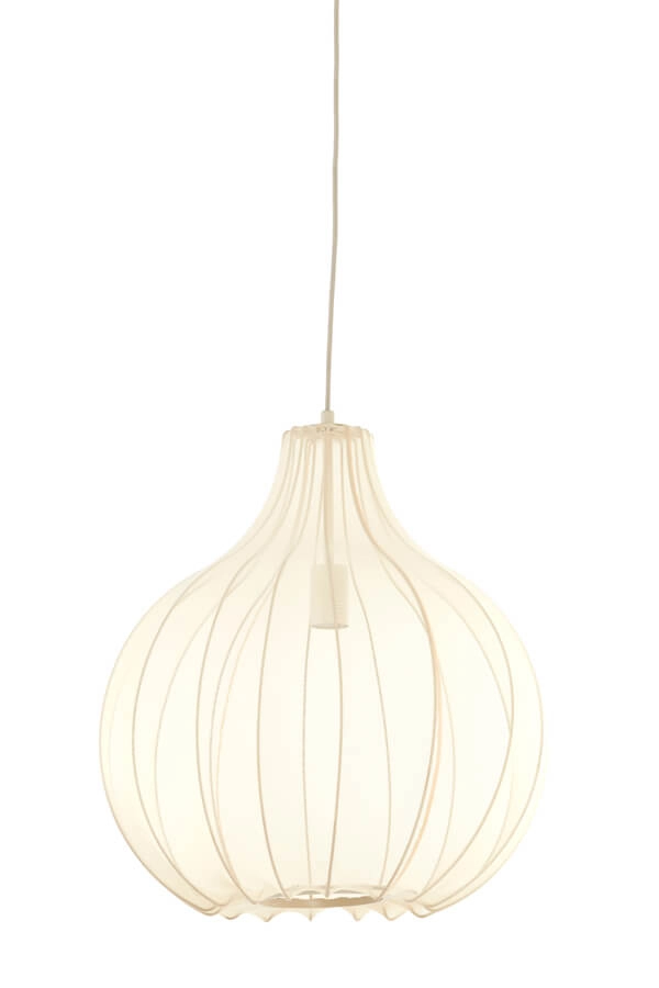 Cremefarbene Pendelleuchte Elati Ø 50cm japandi Light & Living 8717807702731