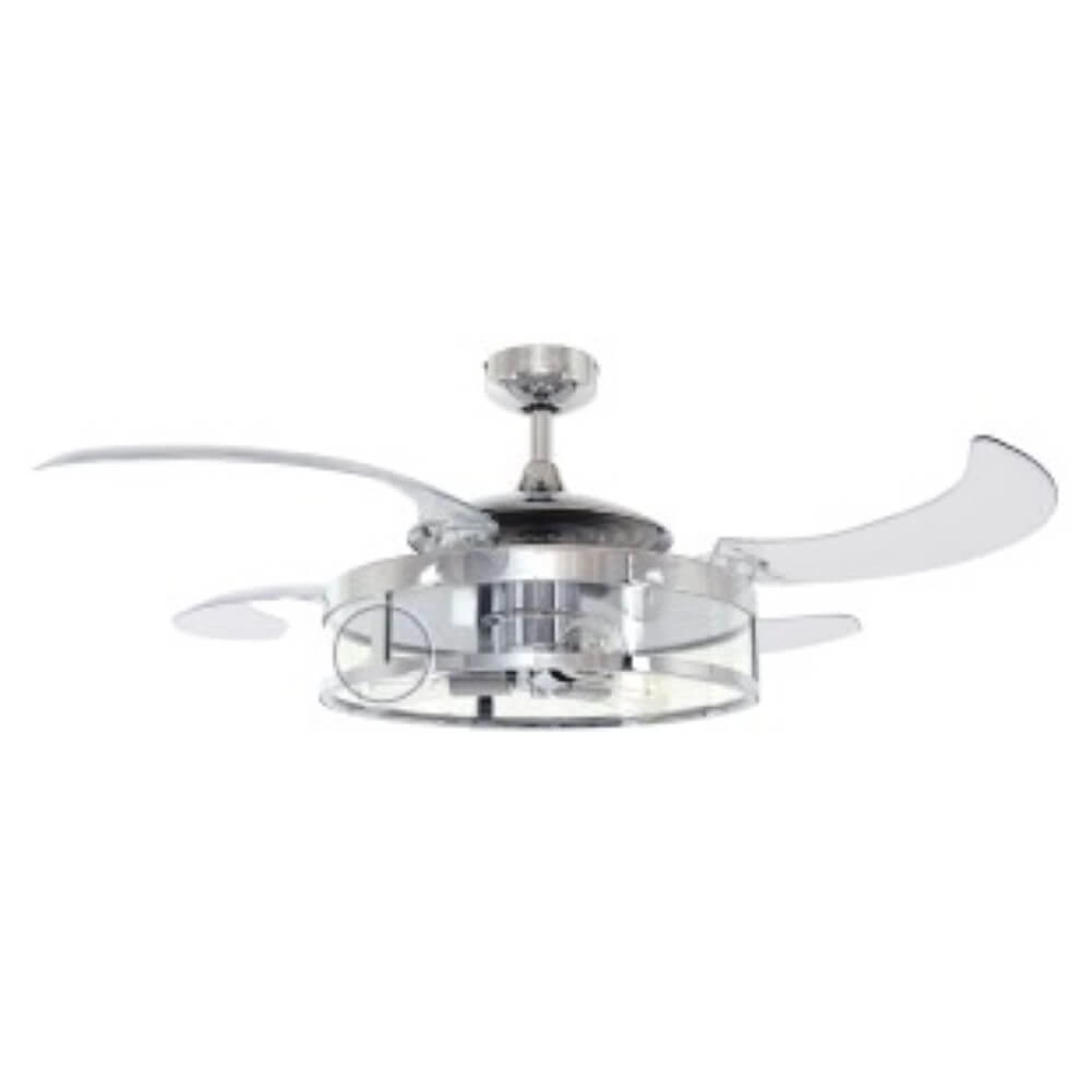 Deckenventilator aus Chrom Fanway Classic Ø 122cm Beacon 9333509119388