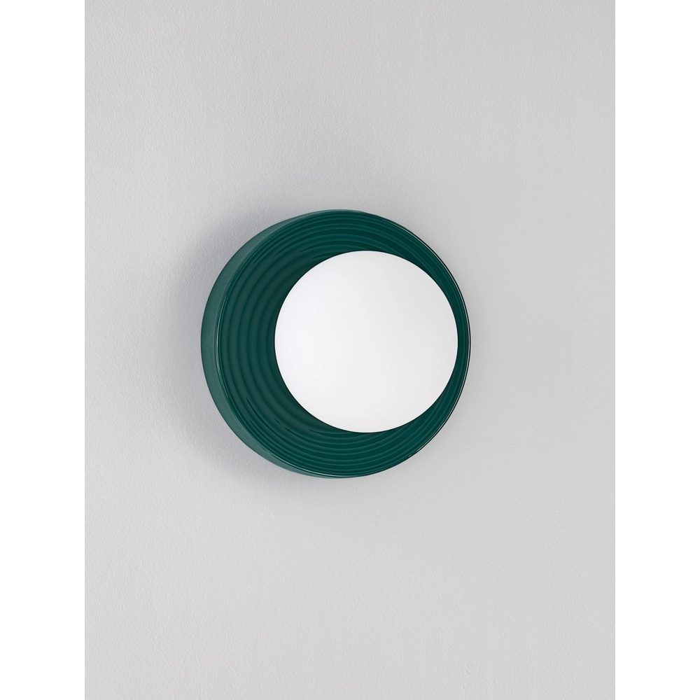Wandleuchte Orbique grün Ø 22cm Lyora 5212017483881