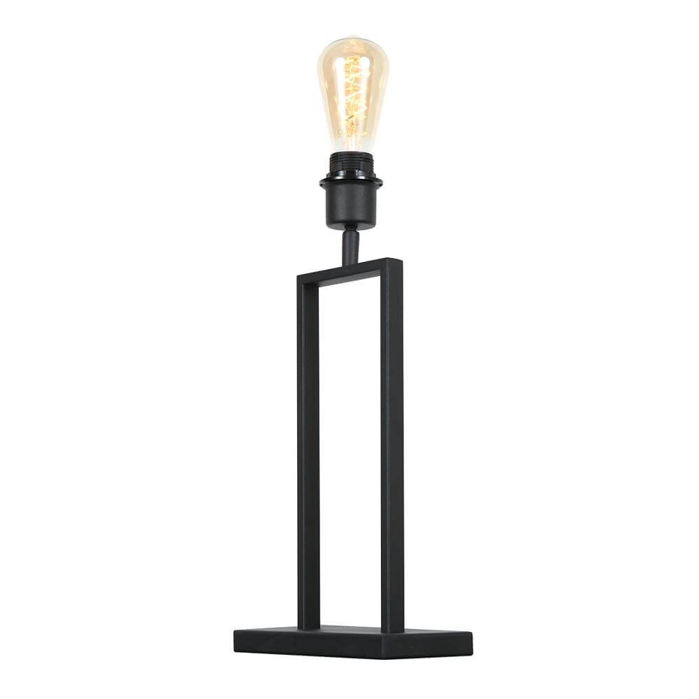 Tischleuchte 55cm Stang mit Bambusschirm Steinhauer 8712746173932