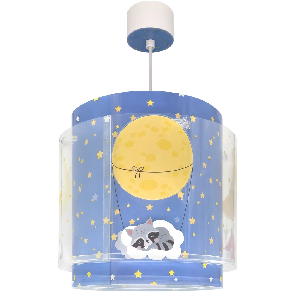 Pendelleuchte für Kinderzimmer Moon Dreams blau Dalber 8420406003085