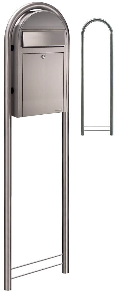 Briefkasten Grande S i Edelstahl Bobi 6417237037114