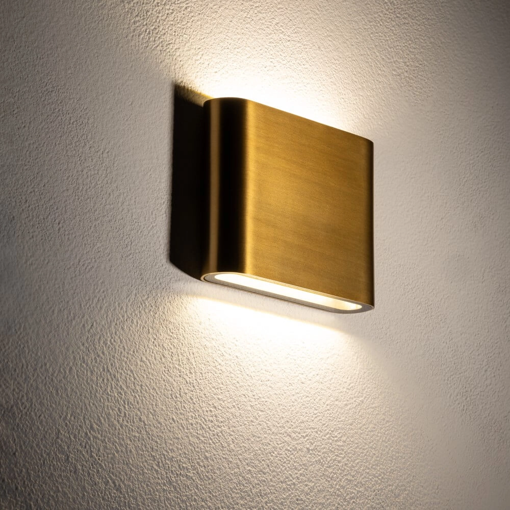 Wandleuchte aus Messing Semi S LED 11cm Lyora 5903139113656