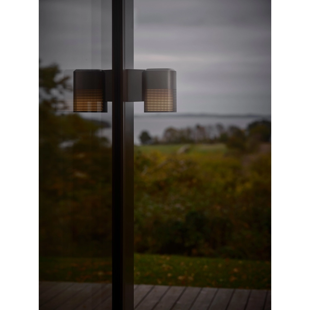 Dänische Außenlampe im dänischen Stil Sidara  Anthrazit