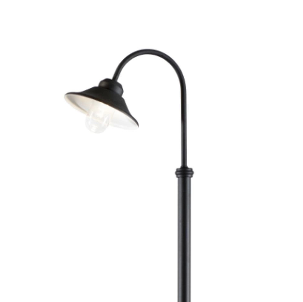 LED-Außenleuchte Vega 8W - 3000k - 240 cm Matt Black KonstSmide 7318305637504